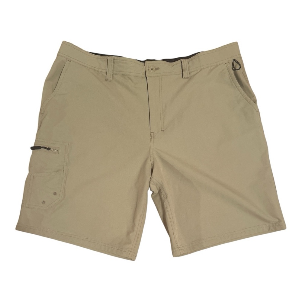 Realtree Tan Fishing Men’s Size Large Cargo Shorts